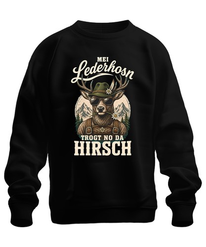 Mei lederhosn trogt da - no,