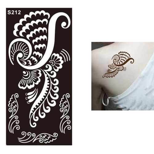 Henna tattoo schablone - henna,