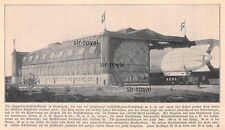 Zeppelin Luftschiff Halle in