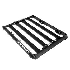 UNIVERSAL DACHTRÄGERKORB GEPÄCKTRÄGER SCHWARZ HOCHWERTIGES ALUMINIUM