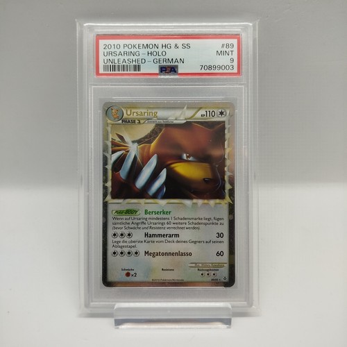 Pokémon psa ursaring holo - 9,