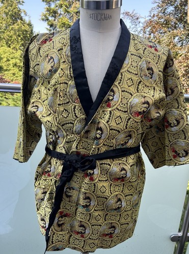 Kimono aus brokat mit - mit, seide