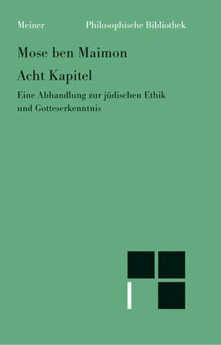 Acht kapitel eine abhandlung - eine,