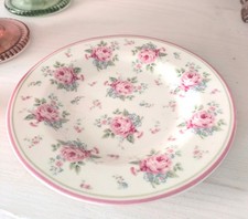 GreenGate Teller klein Marley rosa gemustert Dessertteller Porzellan D15 cm