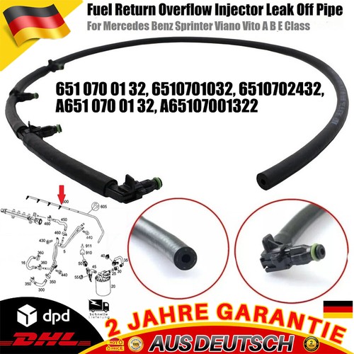 6510700132 rücklaufleitung - 6510700132,