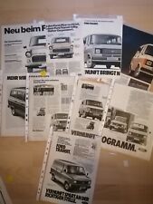FORD Transit 1 + 2  Zeitungsanzeigen 1970 er Jahre
