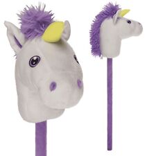 Steckenpferd Einhorn Lila