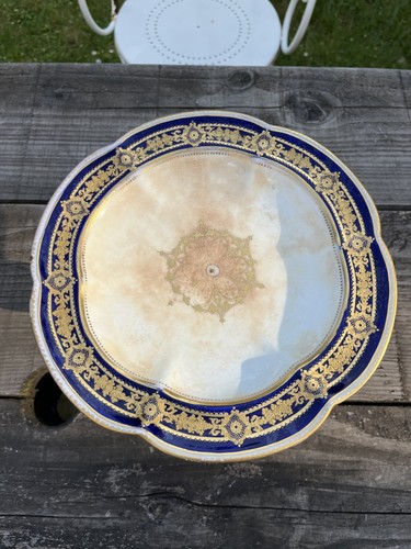 Coalport kobalt und vergoldet - kobalt,