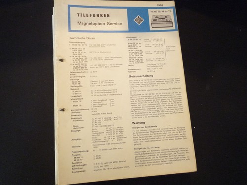 Original service manual - original,
