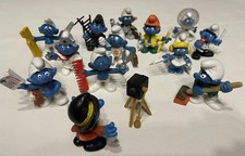 13x Schlümpfe Schleich Berufe