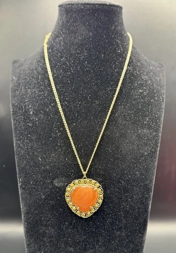 750er gold karneol collier - gold,