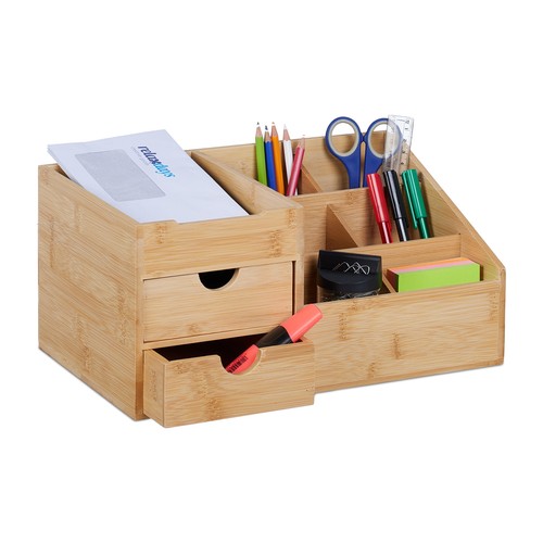 Schreibtisch organizer bambus - schreibtisch,