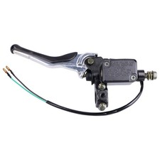 Komplett-Bremspumpe links mit M8 Spiegelaufnahme für Yamaha Aerox, MBK Nitro 08-