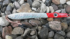 Speed Jig Pilker  60- 200 gr. Norwegen Ostsee Dorsch Köhler Makrele Silber-Rot