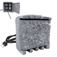 Gartensteckdose 4 fach