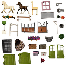 Große Schleich Reiterhof Reitstall 42344 Ersatzteil Auswahl Ersatzteile Stall