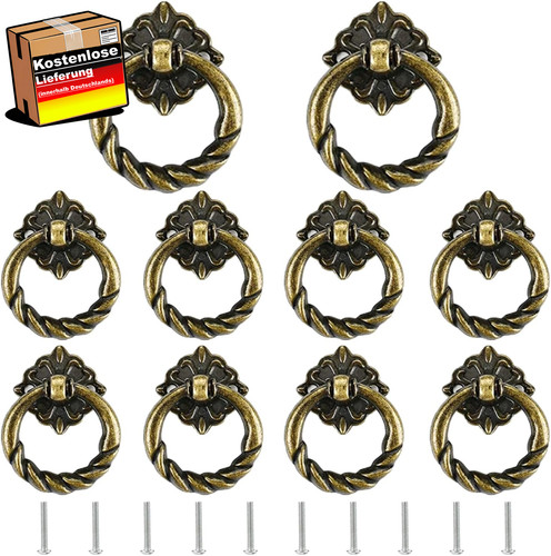Vintage möbelgriffe set mit - möbelgriffe,