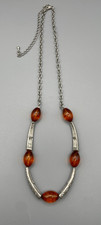 Vintage Stil Kette Silber