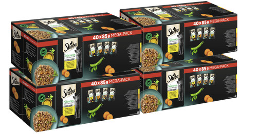 160x85g sheba katzenfutter - 160x85g,