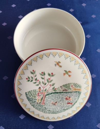 American sampler top villeroy - sampler,