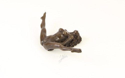 Erotische bronzefigur - erotische,