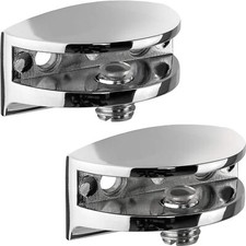 Glashalter chrom - 2x,