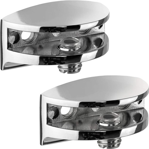 Glashalter chrom - 2x,
