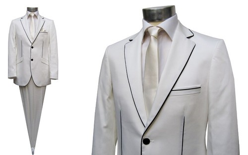 Hochzeitsanzug teilig creme - hochzeitsanzug, 2-teilig