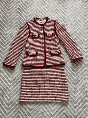 Gucci tweed set - gucci, tweed-set