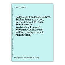 Bodensee mit Bodensee-Radweg, Erlebnisführer 1:130.000, freytag & bern 1510740-2