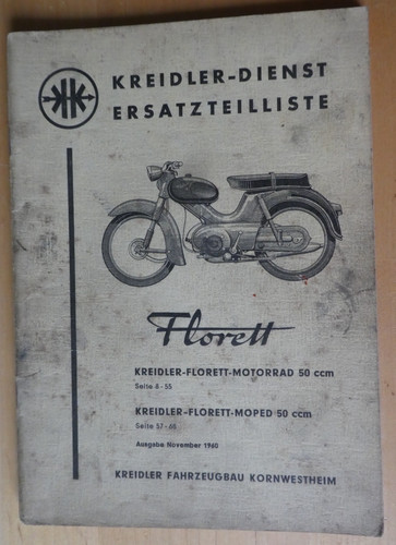 Kreidler florett k54 - kreidler, k53