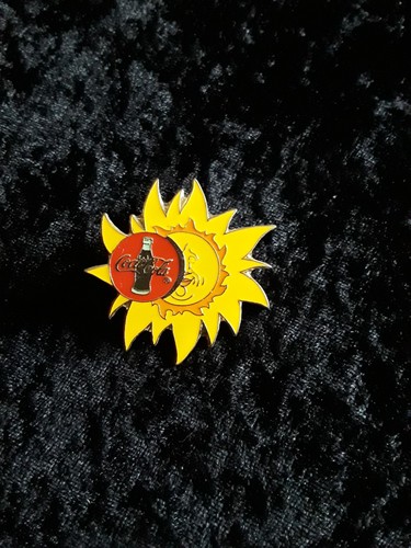 Coca cola pin - -, sonne