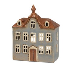 Windlicht Haus ANTIK H. 20cm