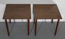 2x Beistelltisch Tisch Danish Design Mid Century 70er Teak