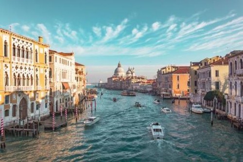 Wandbild grand canal in - wandbild:,