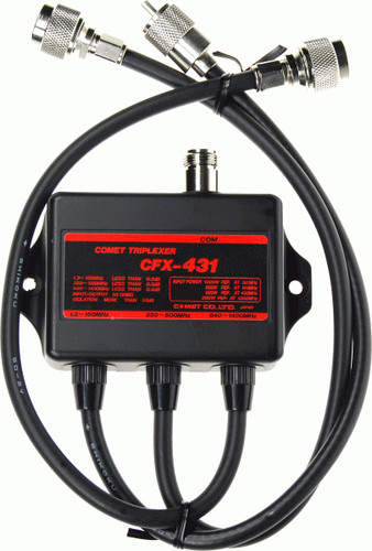 Comet cfx 431 triplexer - cfx-431,
