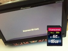 PIONEER AVIC-F130 NAVI Karten letztes Update 2025 Q2 ganz Europa Fehlerbeseitig