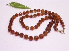 VINTAGE GLASPERLENKETTE