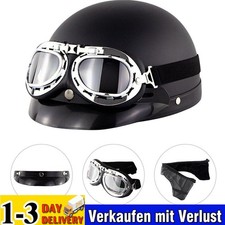 Motorradhelm Halbschalenhelm