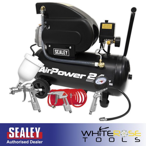 Sealey luftkompressor 24l - sealey,