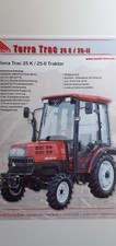 Knuth Terra-Tec: Terra Trac 25 K / 25-II Traktor (Prospekt-Blatt); 2018