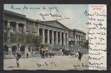 Indien Stempel SEA POST OFFICEKarte Bombay  Frankfurt/MainZensur 1907 #1096207