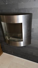kaminofen aus Edelstahl 
