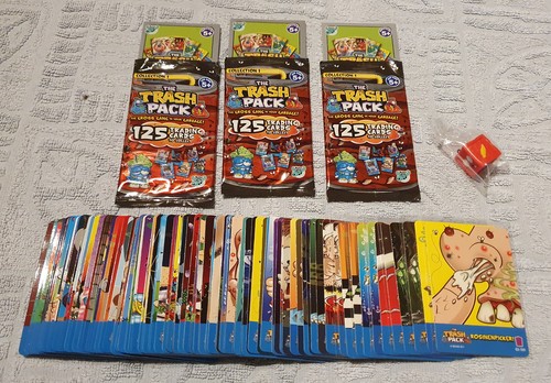 Trash pack trading cards - pack, 120