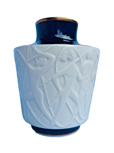 Edelstein porzellan vase - edelstein,