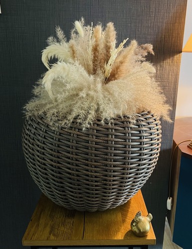 Rattan polyrattan übertopf - rattan,