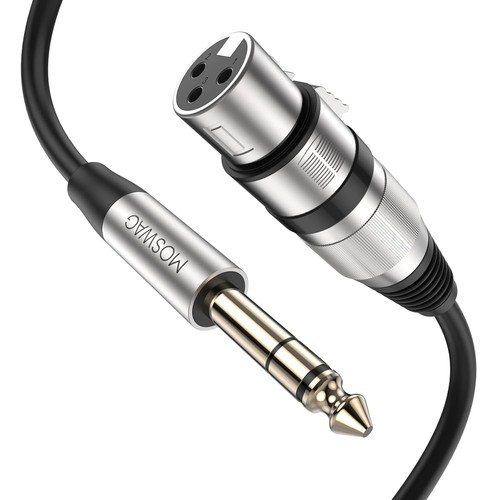 Xlr kabel 35mm trs - xlr,