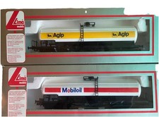 Kesselwagen H0 Firma Lima. Mobil Kessel , Agip Kessel. Guter Zustand