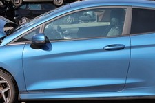 Ford Fiesta 1.5 ST MK8 Performance-blau Metallic Tür Links ohne Anbauteile