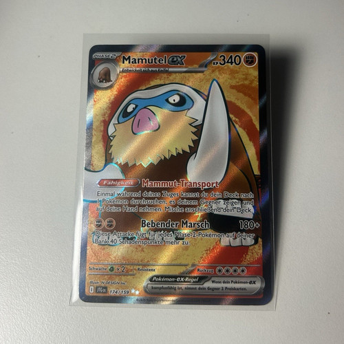 Pokémon tcg mamutel - mamutel, ex